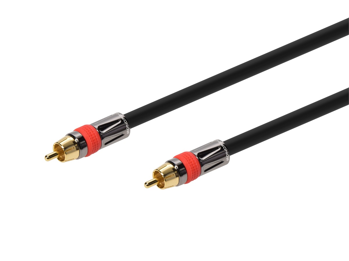 Photos - Cable (video, audio, USB) Monoprice 75ft High-quality Coaxial Audio/Video RCA CL2 Rated Ca 