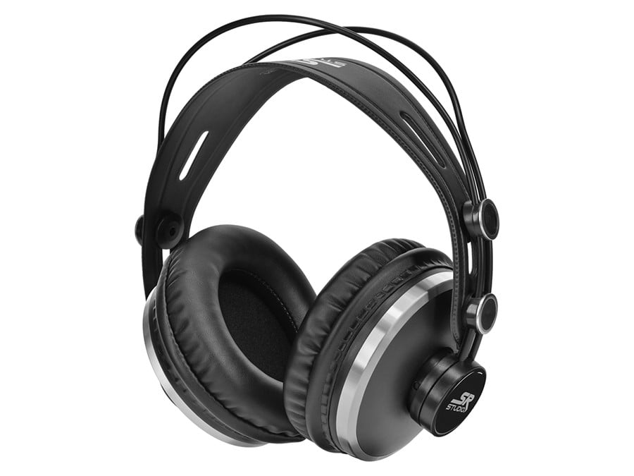 SR Studio by Monoprice Over Ear Closed-Back Pro Monitoring Headphones - main image