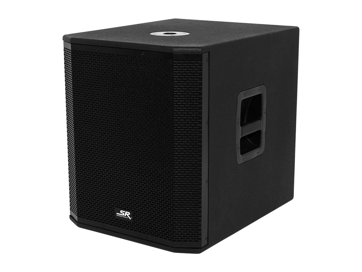 Stage Right by Monoprice LM15A 1000W 15in Powered Subwoofer Speaker with Class D and DSP - main image