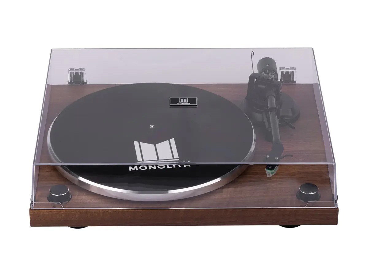 Monolith by Monoprice Belt Drive Turntable with AudioTechnica ATVM95E