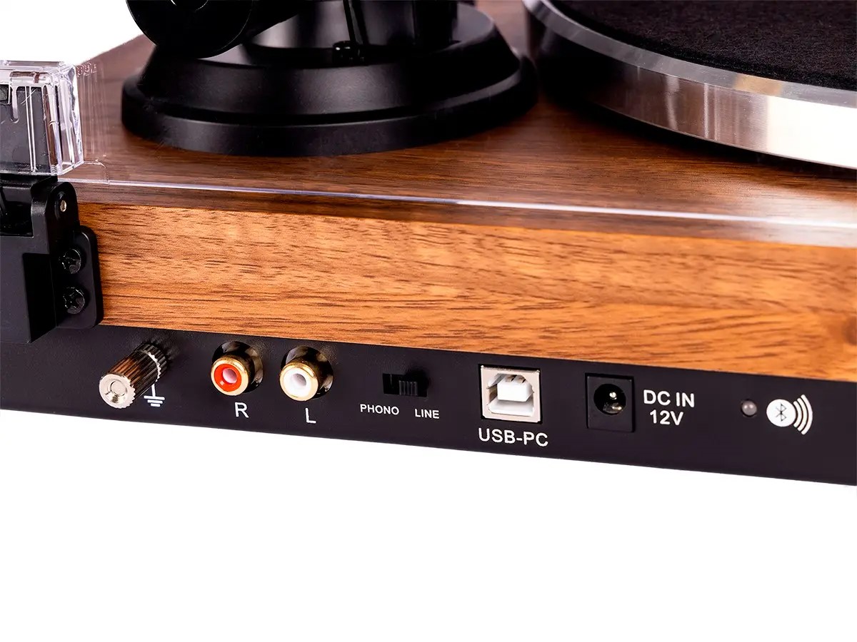 Monolith by Monoprice Belt Drive Turntable with AudioTechnica ATVM95E