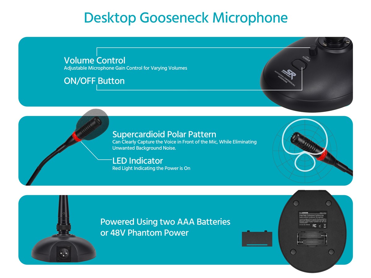 Stage Right by Monoprice Professional Conferencing
