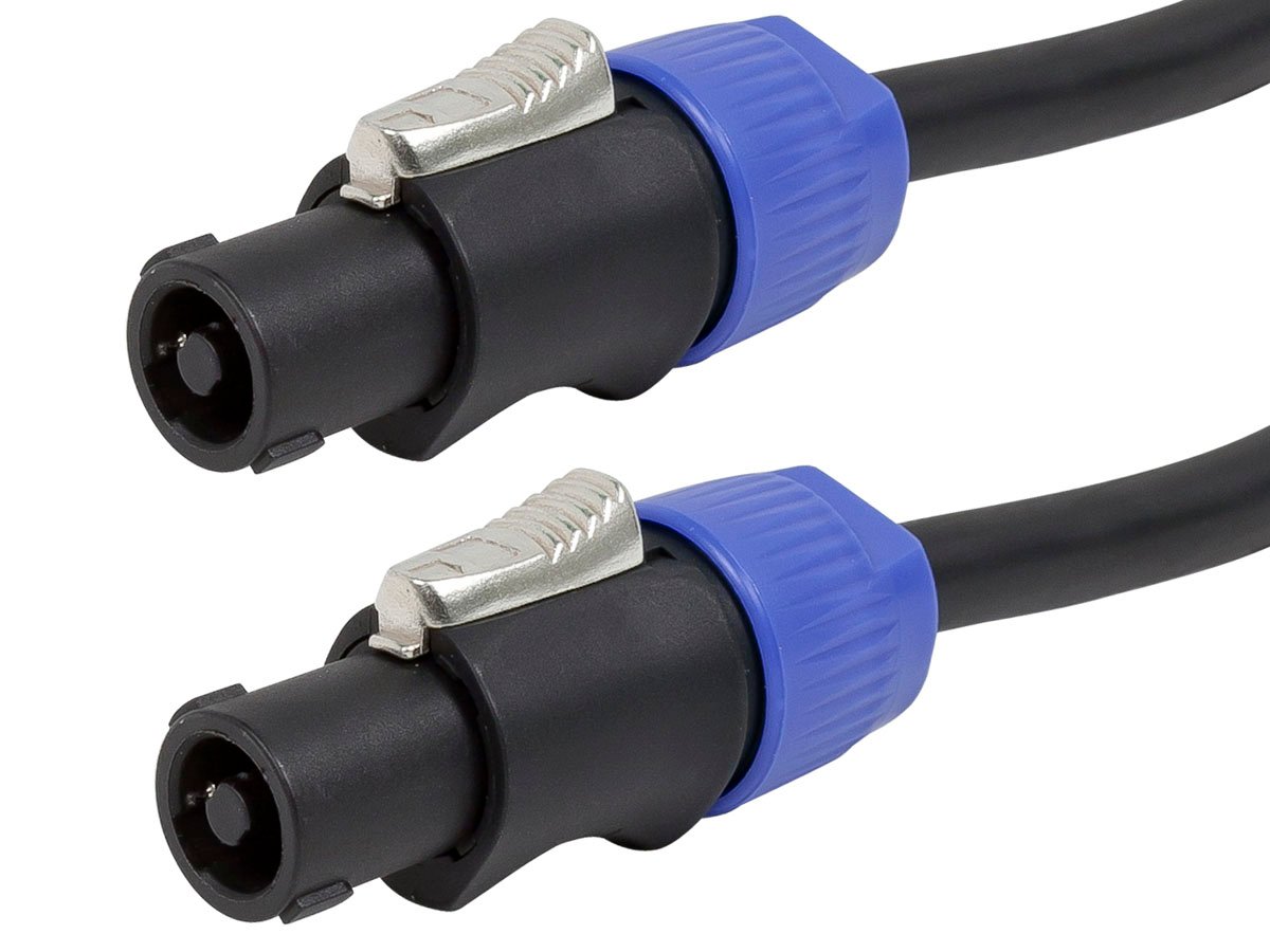 Monoprice 100ft 2-conductor NL4 Female to NL4 Female 12AWG Speaker Twist Connector Cable - main image