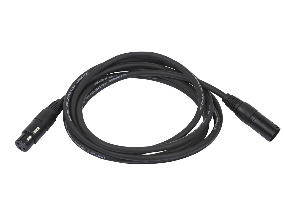 DMX cable 110 Ohm AC-DMX3/10 XLR 3 poles 10m | Cables & Connector