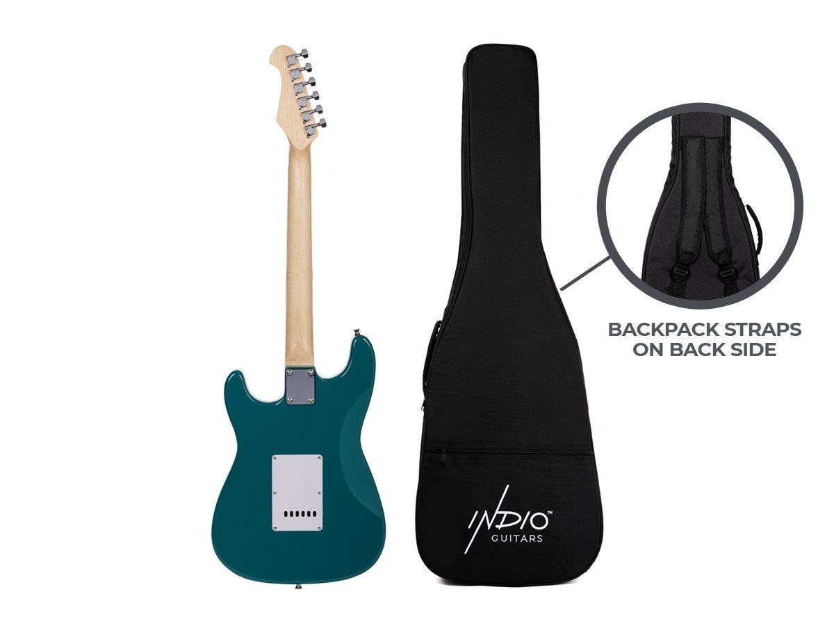 Monoprice indio cali classic on sale hss electric guitar