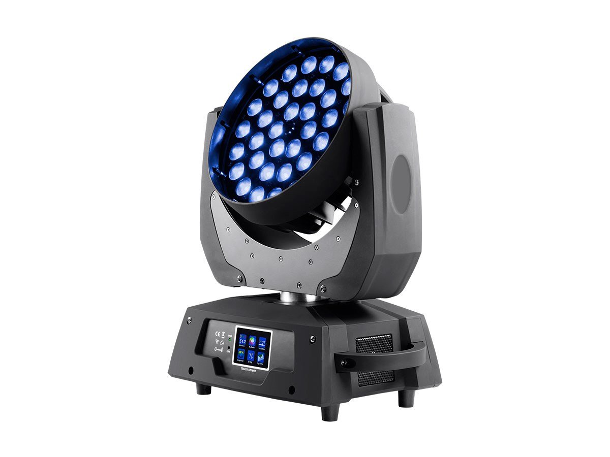 Stage Right by Monoprice Stage Wash 360W LED DMX Moving Head RGBW Stage Light with Zoom - main image