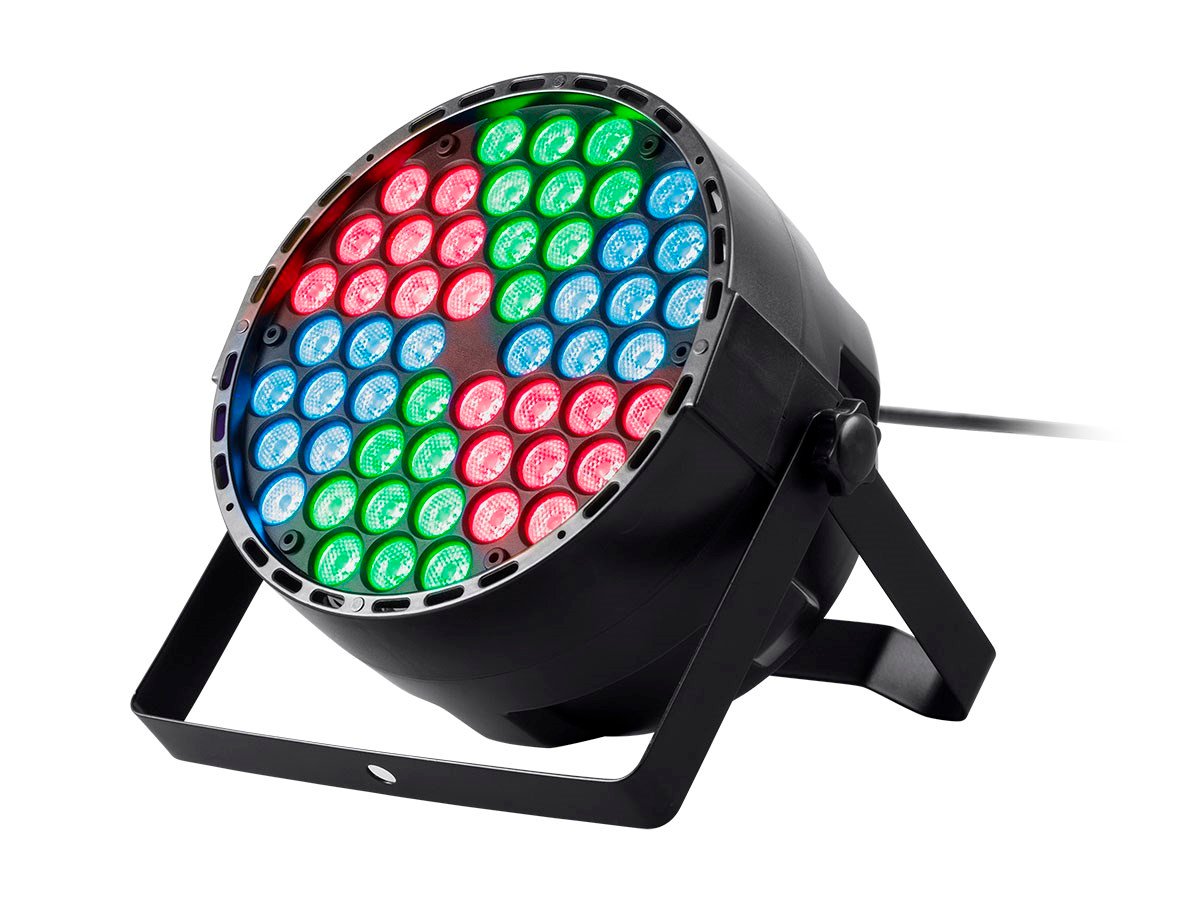 Monoprice Stage Right Party Wash FX 1 Watt x 54 LED (RGB) with Pie Control