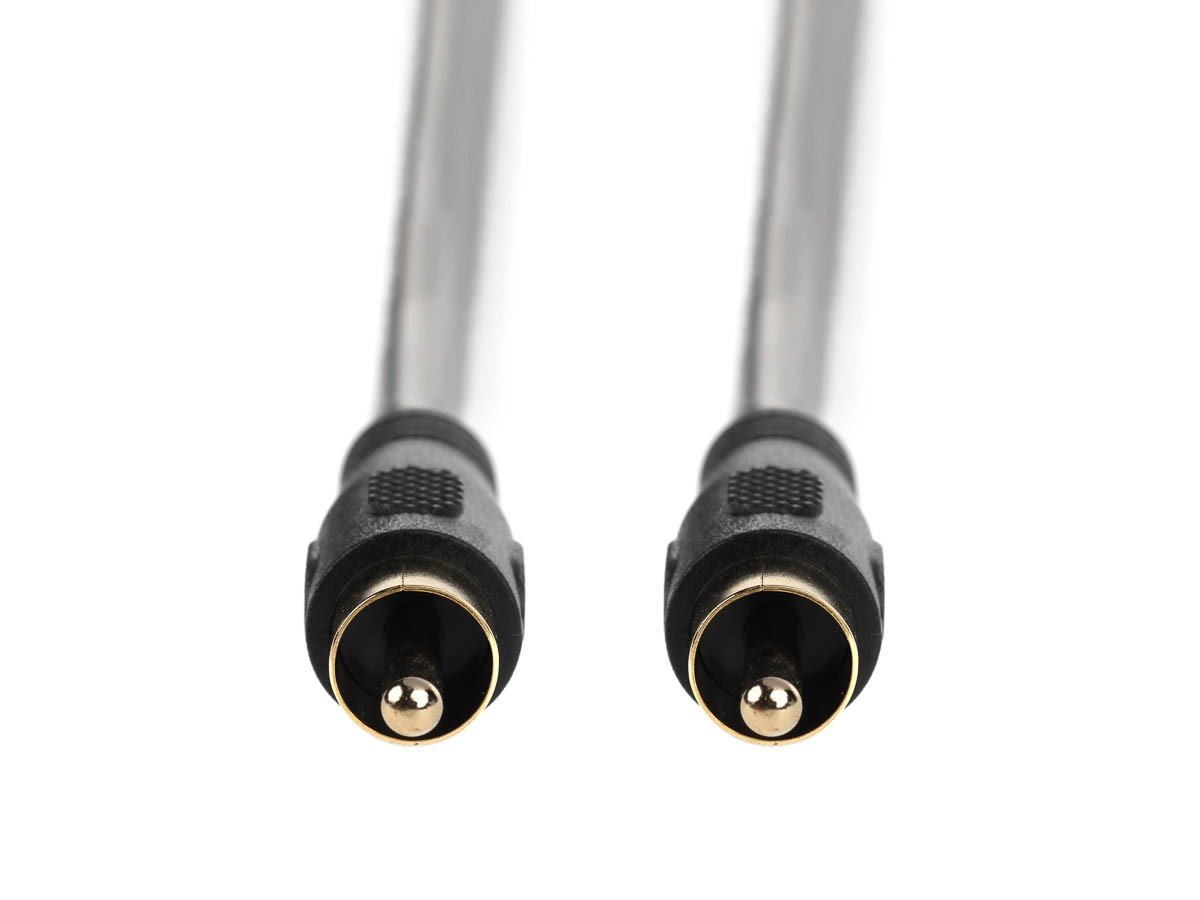 Monoprice 100621 25-Feet Coaxial Audio/Video RCA Cable M/M RG59U Cable 75Ohm for S/PDIF Digital Coax Subwoofer and Composite Video