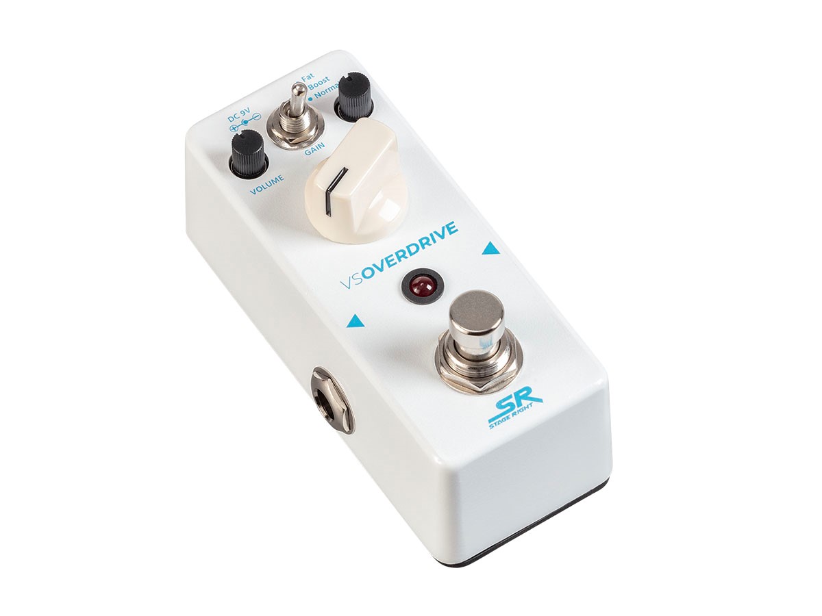 Stage Right by Monoprice VS True-bypass 3-mode Overdrive and 20dB Boost Guitar Pedal - main image