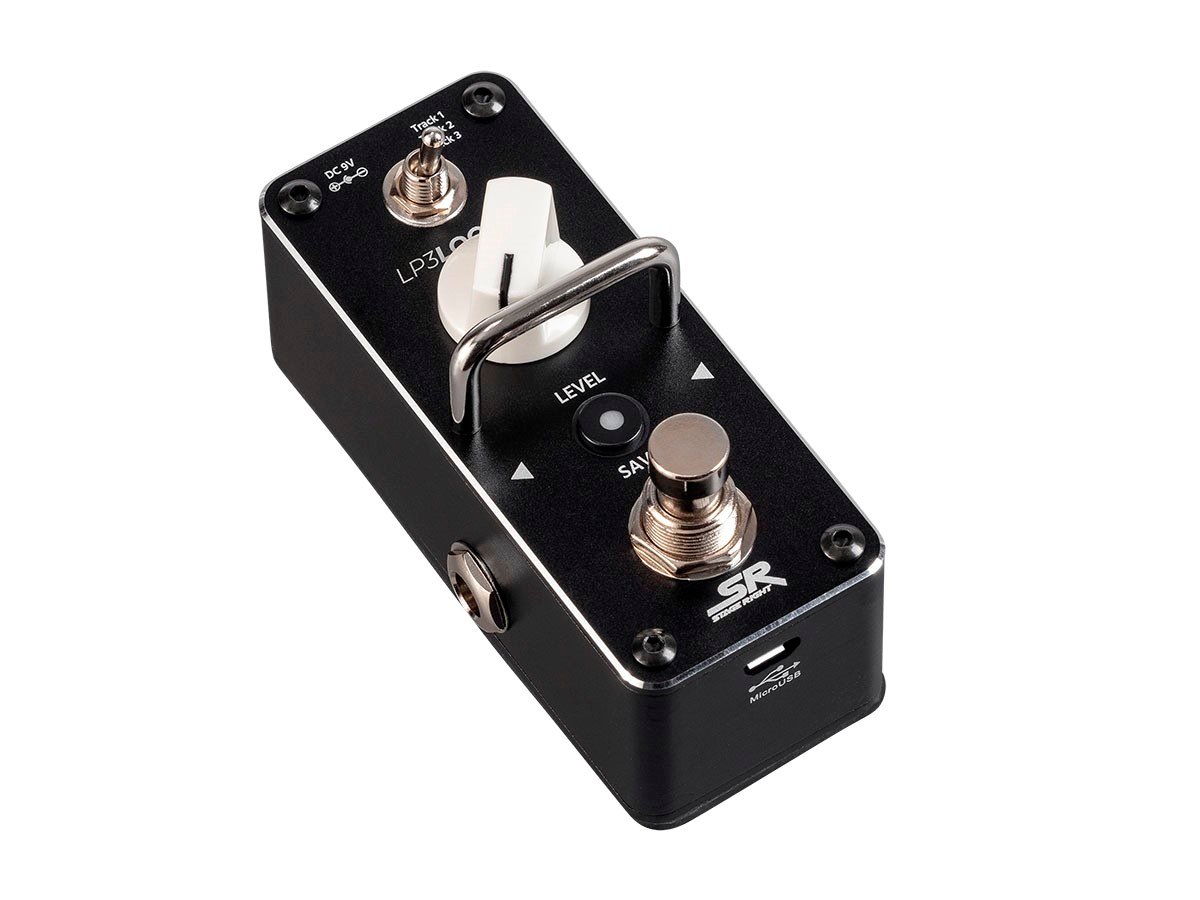 Stage Right by Monoprice LP3 True Bypass Looper Guitar Effect Pedal with Unlimited Overdubs and 90 Minutes of Recording Time - main image