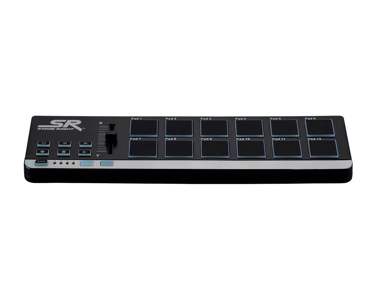 Stage Right by Monoprice SRP12 USB Pad Controller with 12x Velocity Sensitive Pads - main image