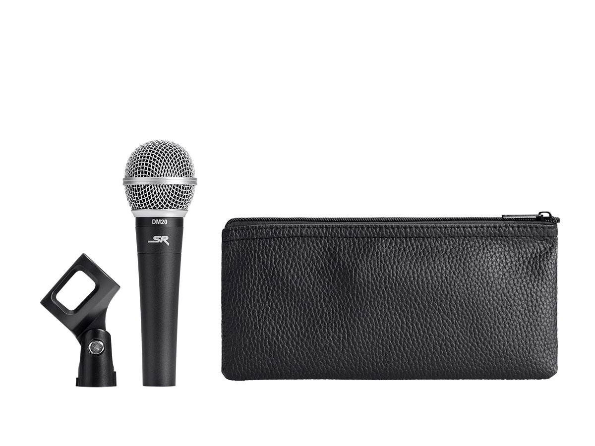Muse MC-20 B - Microphone filaire - Micro filaire dynamique - Micro