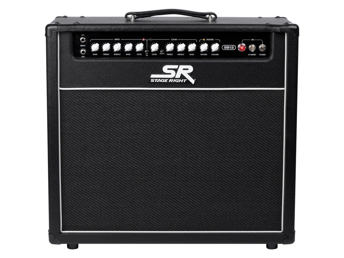 Stage Right by Monoprice SB12 50-watt All Tube 2-channel 1x12 Guitar Amp Combo with Reverb - main image