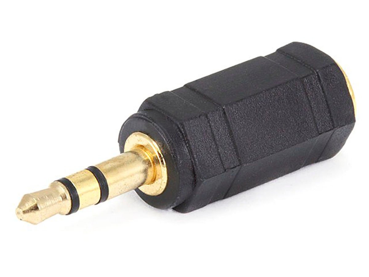 Monoprice 3.5mm TRS Stereo Plug to 2.5mm TRS Stereo Jack Adapter, Gold Plated - main image