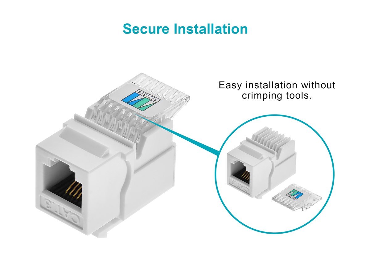 Monoprice RJ11 and RJ45 Modular Plug Tester