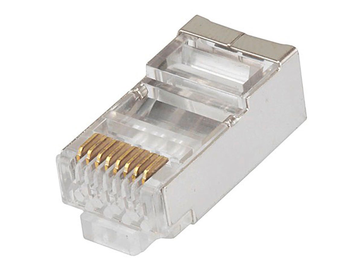 RJ45 Modular Plugs Cat6 Solid - 100Pack