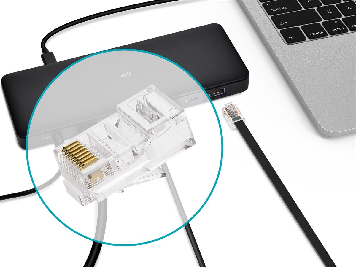 郵送買取 新品5台以上送料無料キャンペーン中!! RJ Monoprice - rj45モジュラープラグ、100パックfor 45 ホームオーディオアクセサリ