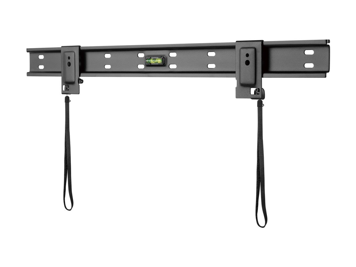 Monoprice Premium Fixed TV Wall Mount Bracket Low Profile For 37" To 70" TVs Up To 110lbs, Max VESA 600x600, Heavy Duty Works With Concrete An
