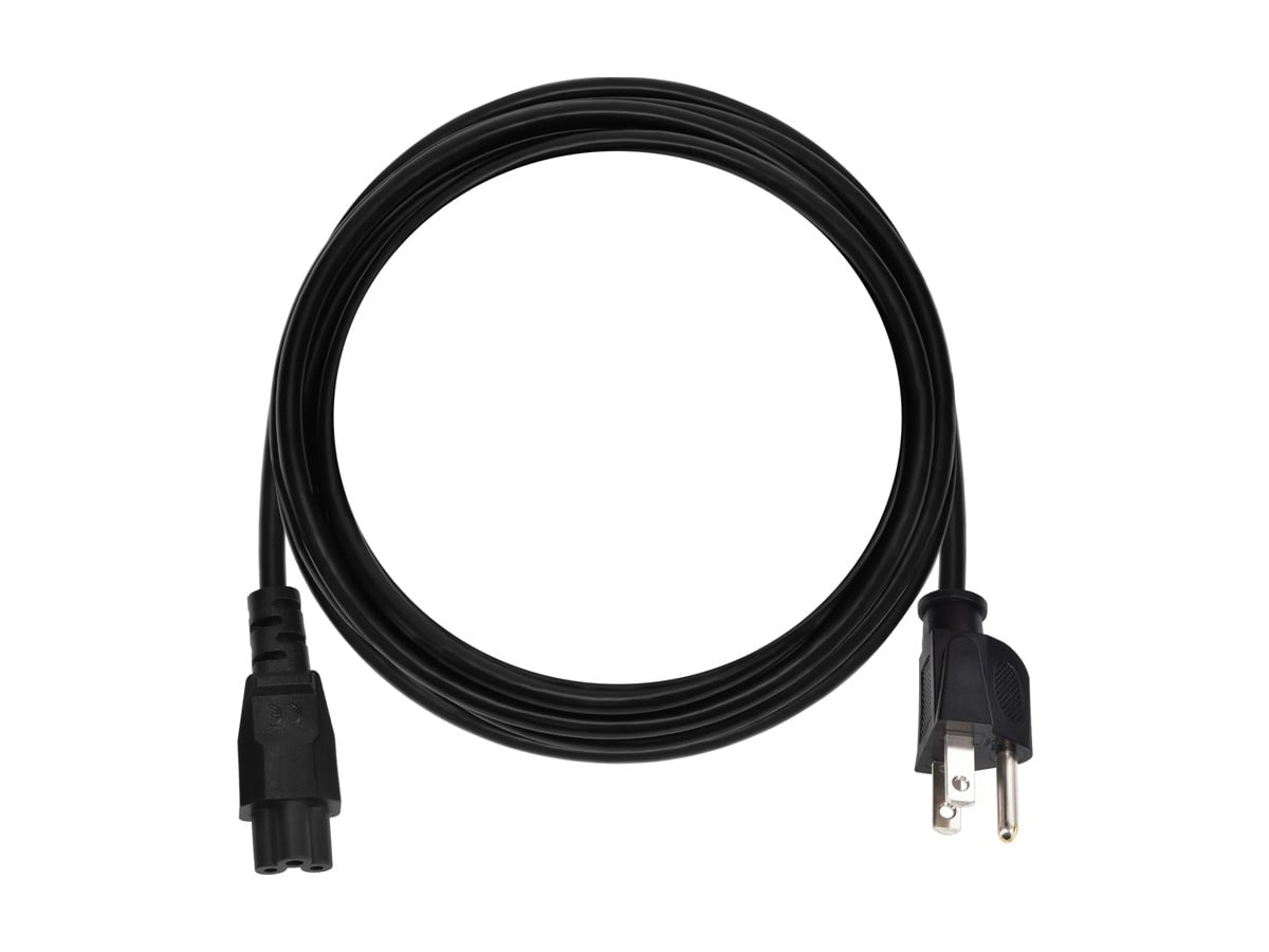 Monoprice Power Cord - NEMA 5-15P to IEC-320-C5, 18AWG, 7A/125V