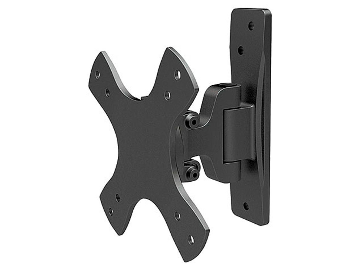 Monoprice Commercial Series Low Profile Full-Motion Articulating TV Wall Mount Bracket For TVs 13in to 27in, Max Weight 33lbs, Extension Range 1.8in to 3.9in, VESA Patterns Up to 100x100, UL Certified - main image