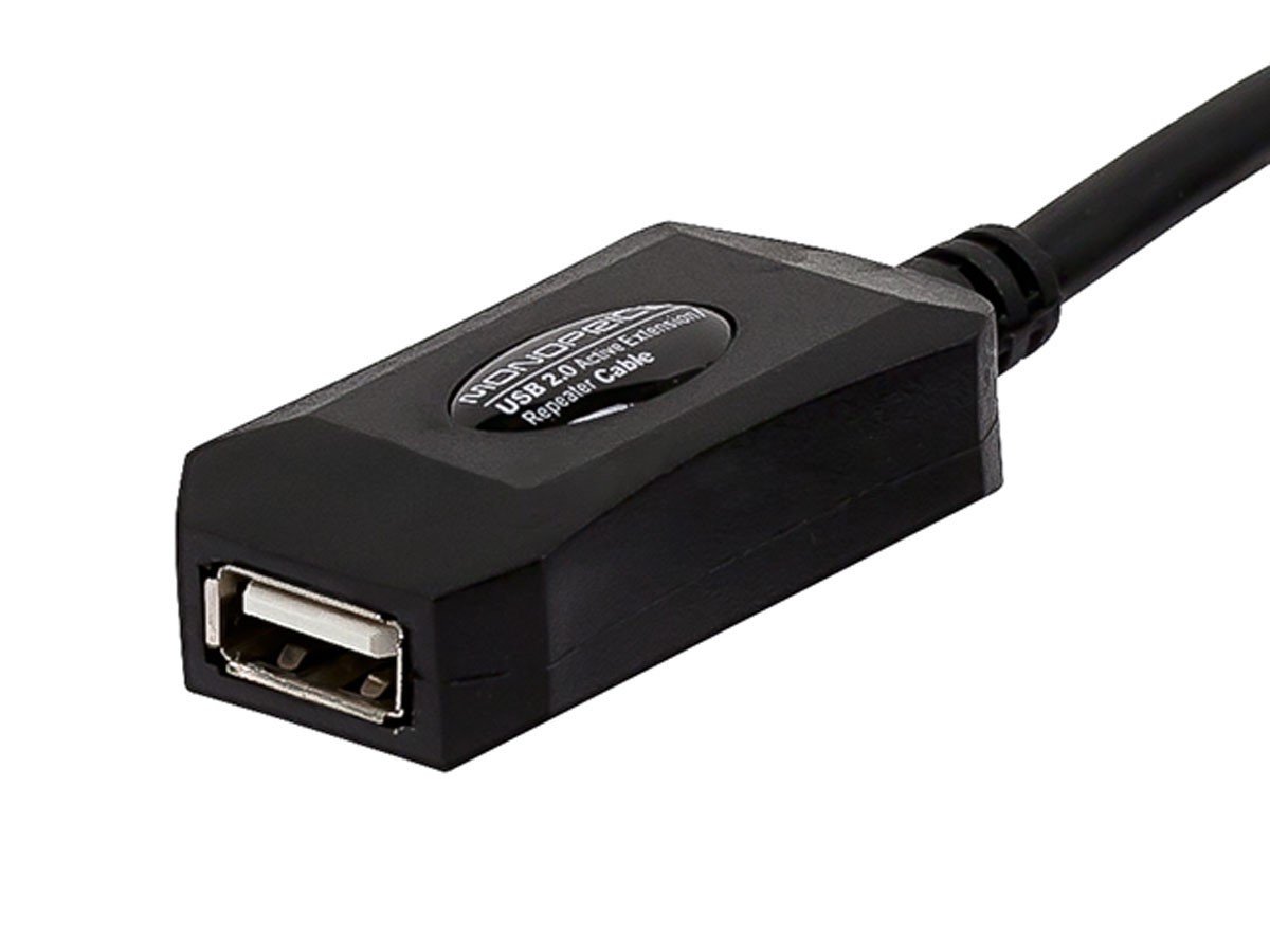 Active Extension Cable USB3.2 SuperSpeed+ Signal Extender 5m Black
