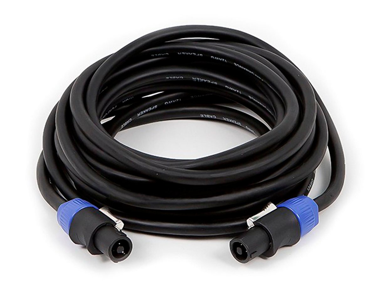 Monoprice 25ft 2-conductor NL4 Female To NL4 Female 12AWG Speaker Twist Connector Cable