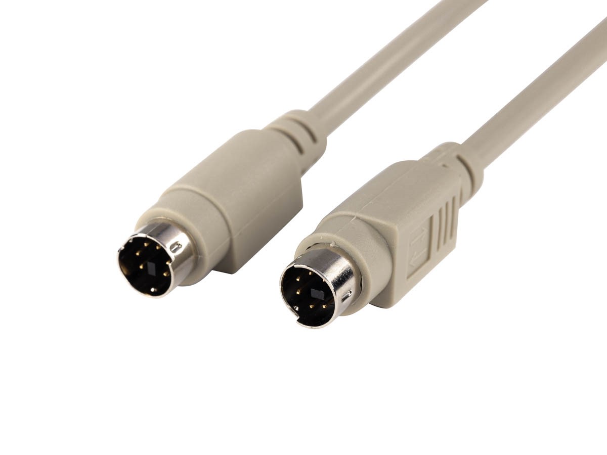 Monoprice 10ft PS/2 MDIN6 Male to Male Cable