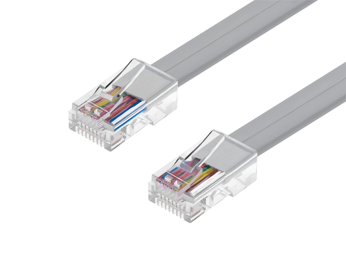 Monoprice Phone Cable, RJ45 (8P8C), Reverse for Voice - 7ft - main image