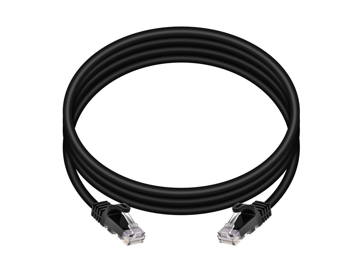 Monoprice Cat5e Patchkabel 30,5 M - Flach, UTP, Rein Kupfer, RJ45 Flexboot