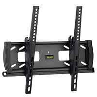AM alphamount Tilting TV Wall Mount Bracket for 32-82 Inch LED LCD OLED Flat Screen/Curved TVs-Low Profile TV Wall Mount Holds up to 132 lbs-Easy Install with All Hardware Included Max VESA 600x400mm 