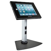 Monoprice Safe and Secure Tablet Desktop Display Stand for iPad 2-4 and iPad Air, Black