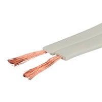 Monoprice Planate Series 16AWG Pure Copper Flat Speaker Wire, 100ft