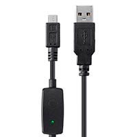 Monoprice 4.5ft USB 2.0 A Male to Micro B Male 30/20 AWG Fast Charge / Security Cable