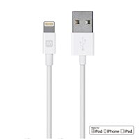 Monoprice Essential Apple MFi Certified Lightning to USB USB-A Charging Cable - 10ft  White
