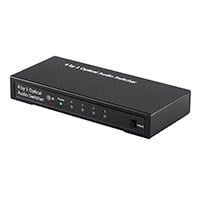 Monoprice Toslink S/PDIF 4x1 Switch with Remote