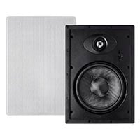 Monoprice Alpha In-Wall Speakers 8in Carbon Fiber 2-way (pair)