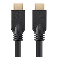 Monoprice 4K No Logo High Speed HDMI Cable 20ft - CL2 In Wall Rated 18 Gbps Black