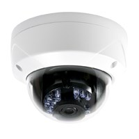 Monoprice IP66 Rated Vandal Proof 2.8mm Fixed Lens IR TVI Dome Camera (HD 1080P, 24 Smart IR LEDs, up to 65 ft, 12VDC)