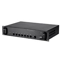 Monoprice Commercial Audio 120W 5ch 100/70V Mixer Amp with Microphone Priority (NO LOGO)
