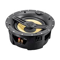 Monoprice Black Back Ceiling Speakers 8in 2-Way Fiber with Covered Crossover (pair)
