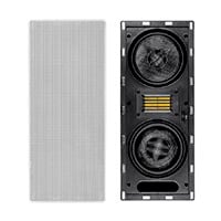 Monoprice Amber In-Wall Speaker 6.5in 3-way Carbon Fiber Column with Ribbon Tweeter (each)