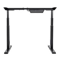 Monoprice Sit-Stand Dual-Motor Height Adjustable Table Desk Frame, Electric, Black