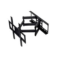 Monoprice Commercial Series Full-Motion Articulating TV Wall Mount Bracket For TVs 32in to 55in, Max Weight 77lbs, VESA Patterns Up to 400x400, Rotating, UL Certified