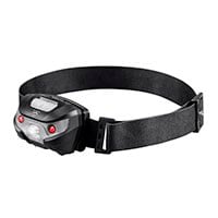 Pure Outdoor by Monoprice IPx4 Weatherproof 4-mode USB Rechargeable High-power Headlamp