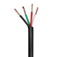 Monoprice Speaker Wire, CMP Rated, 4-Conductor, 16AWG, 1000ft, Black