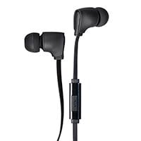 Monoprice Premium 3.5mm Wired Earbuds Headphones with Mic for Apple and Android Devices