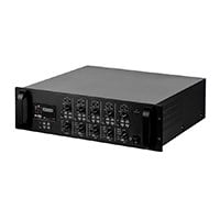 Monoprice Commercial Audio 4x120W 4-Channel/4-Zone Mixer Matrix 100/70V with Digital Media Player (No Logo)