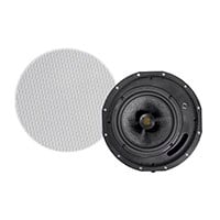 Monoprice Amber Ceiling Speakers 8-inch 2-way Carbon Fiber with Ribbon Tweeter (pair)