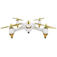 Hubsan 501S Brushless Quadcopter Drone - Follow Me & Return Home Mode, 1080P FPV, WHITE / GOLD (Refurbished)