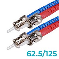 thumbnail image 2 of Buy Monoprice OM1 Fiber Optic Cable - 1 Meter, ST/UPC-ST/UPC, Multi... 2 of 13